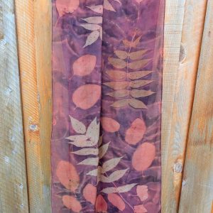 Silk Scarf - Sumac & Smokebush