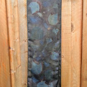 Silk Scarf - Moody Indigo Mini